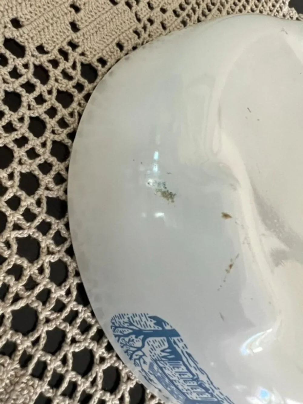 VTG Amana Radaranges White/Blue Browning Skillet W/Glass Lid By Corning